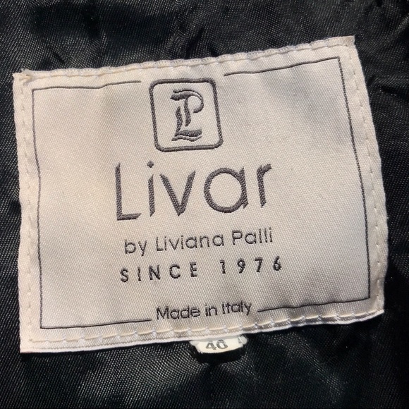 Vintage Italian Leather Lambskin Jacket | Livar by Liviana Palli | Made in Italy - Picture 7 of 7